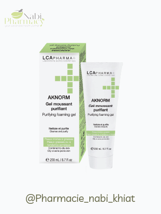 Lca Aknorm Gel moussant purifiant 40Ml